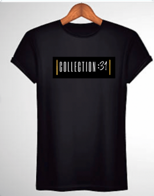 Collection 31 Logo over black
